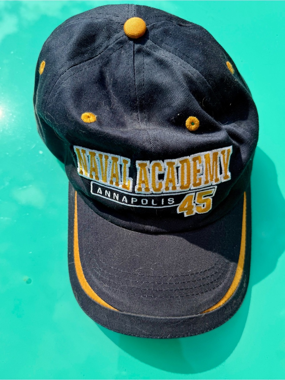 Gear For Sports Navy Blue and Gold Naval Academy Annapolis 45 Cap